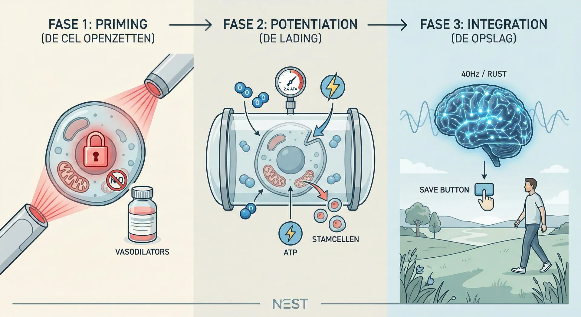 The Tri-Phasic Model™: Waarom Volgorde Alles Bepaalt